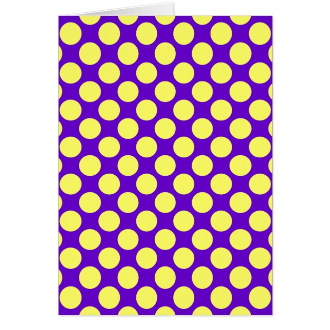Yellow Polka Dots With Purple Background STaylor (Front)