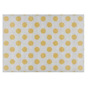 Yellow polkadots cutting board