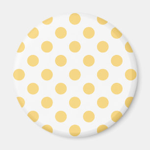 Yellow polkadots magnet