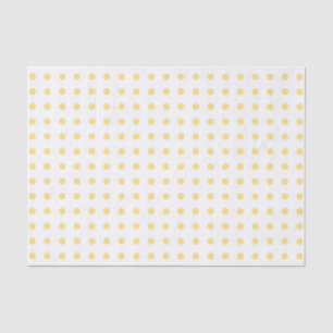 Yellow Polkadots Tissue Paper
