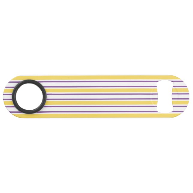 Yellow, purple and white candy stripes (Front (Horizontal))