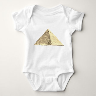 Yellow Pyramid Baby Bodysuit