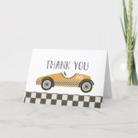 Yellow Race Car Baby Shower