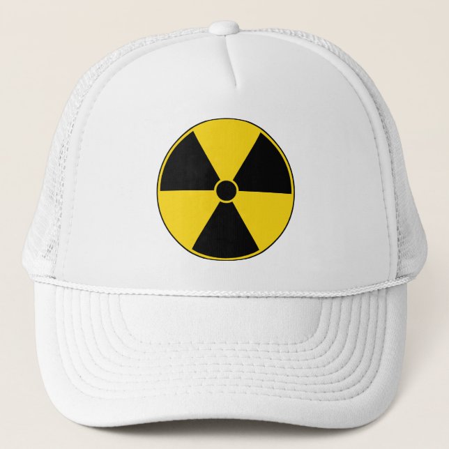 Yellow Radiation Symbol Cap (Front)