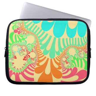 Yellow Rainbow Mod 10 Inch Laptop Sleeve