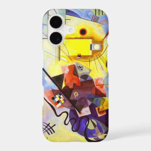 Yellow Red Blue Kandinsky Abstract Painting