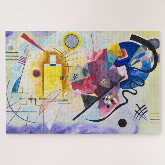 Yellow-Red-Blue | Kandinsky | Jigsaw Puzzle (Horizontal)