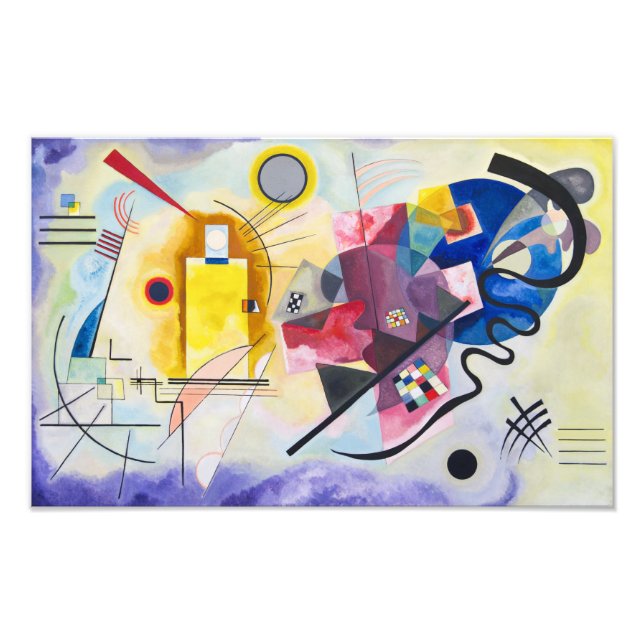Yellow-Red-Blue | Kandinsky | Photo Print (Front)