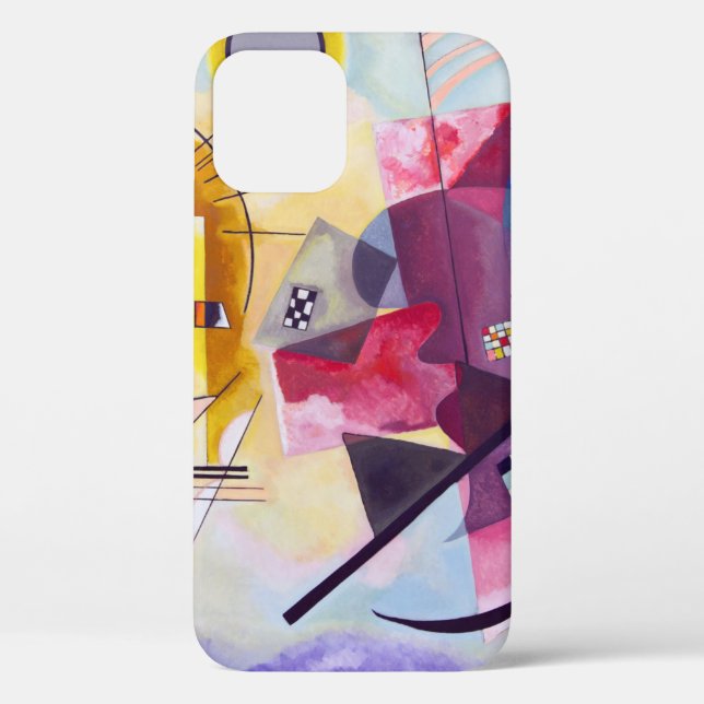 Yellow Red Blue, Wassily Kandinsky Case-Mate iPhone Case (Back)