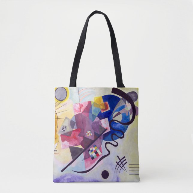 Yellow Red Blue, Wassily Kandinsky Tote Bag (Front)