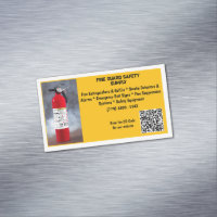 Yellow Red Fire Extinguisher Fire Safety