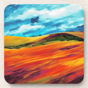 Yellow Red Hills Coaster