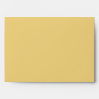 Yellow & Red Holiday Greeting Card Envelope