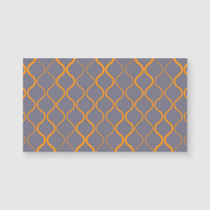 Yellow, retro, cool trendy curvy wavy illustration
