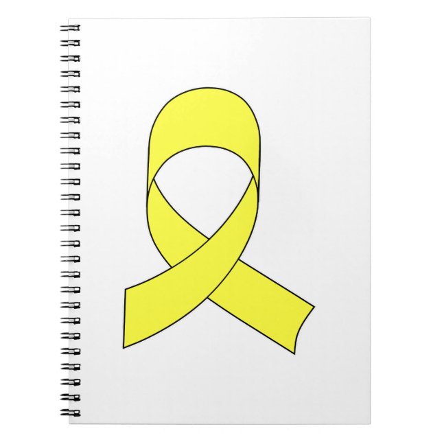 Yellow Ribbon Drawing Notebook (Front)