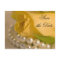 Yellow Rose and White Pearls Save the Date