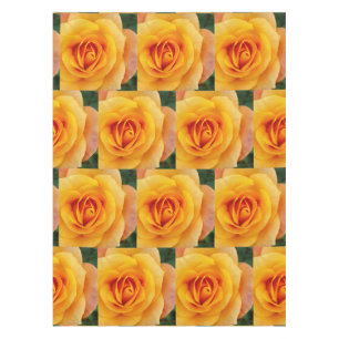 yellow rose blossom tablecloth