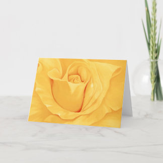 Yellow Rose Card