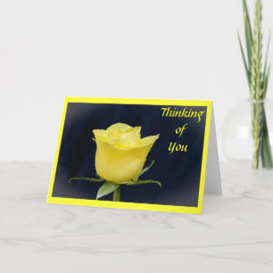 Yellow Rose Card
