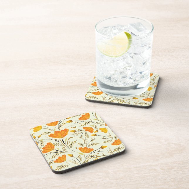 Yellow rose coaster (Right Side)