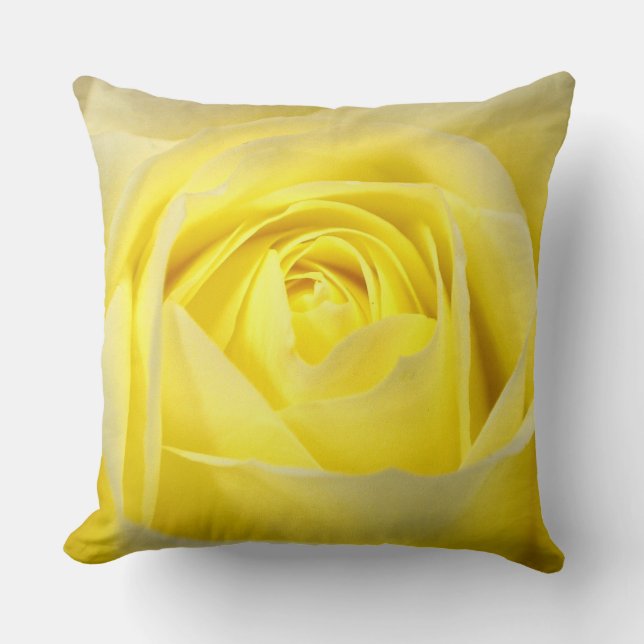 Yellow Rose Cushion (Front)