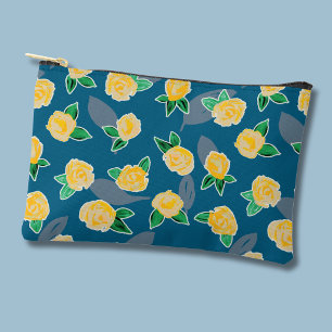 Yellow Rose Floral Botanical Tote Bag