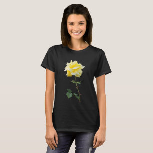 Yellow rose flower T-Shirt