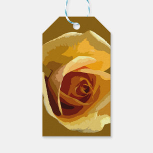 Yellow Rose Gift Tag