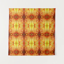 Yellow Rose Ikat Recoleta Tapestry