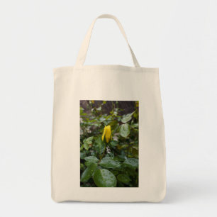 Yellow Rose in the Rain Tote Bag