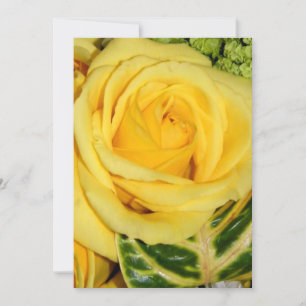 Yellow Rose_Invitation Invitation