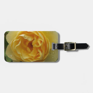 Yellow Rose Luggage Tag