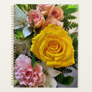Yellow rose message planner