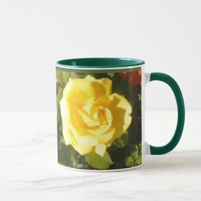 Yellow Rose Mug (Right)