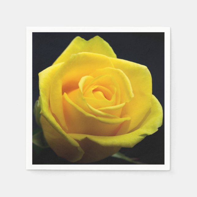 Yellow Rose Napkins (Front)