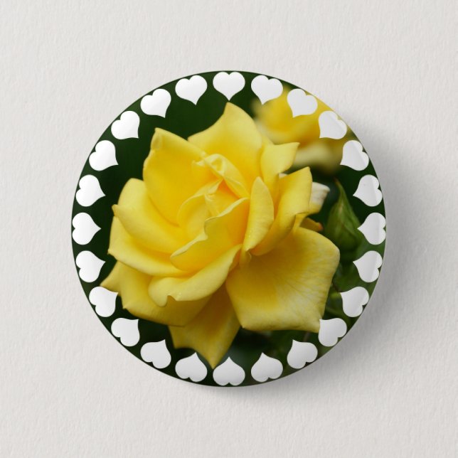 Yellow Rose of Texas 6 Cm Round Badge (Front)