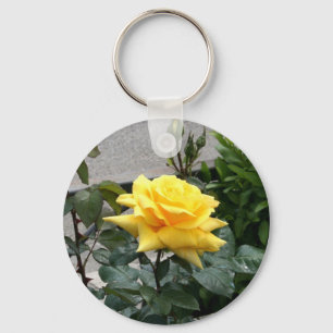 Yellow Rose of Texas Key Ring