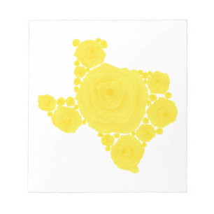 Yellow Rose of Texas Notepad
