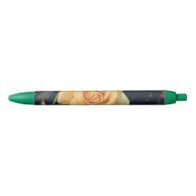 Yellow rose on a Green Pen