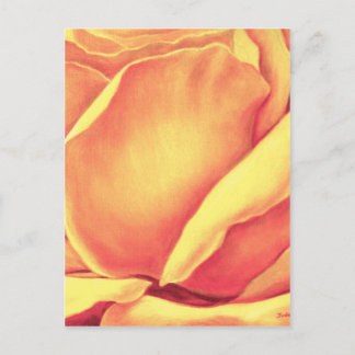 Yellow Rose Painting - Multi Postcard
