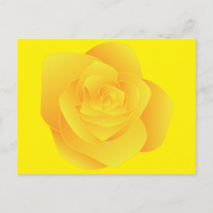 Yellow Rose Postcard