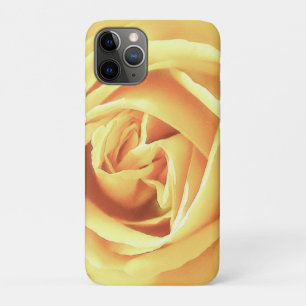 Yellow rose print iPhone 11 pro case