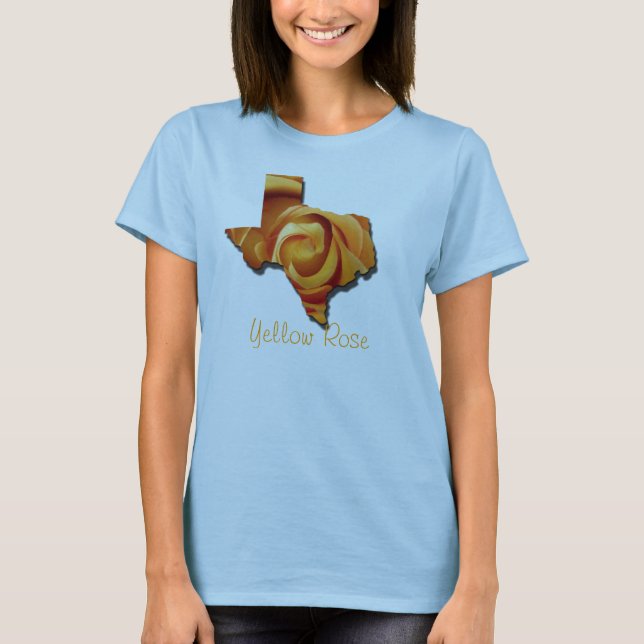 Yellow Rose T-Shirt (Front)