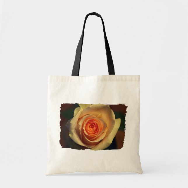 Yellow Rose Tote Bag (Front)