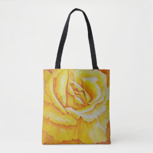 Yellow Rose Tote Bag