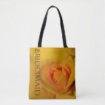 Yellow Rose tote for the Bridesmaid<br><div class="desc">pretty yellow rose - photography by H Cooper</div>