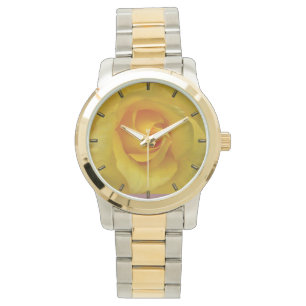 Yellow Rose Watch Romantic Rose Wrist Watches