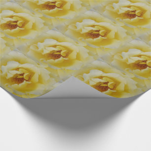 Yellow Rose Wrapping Paper