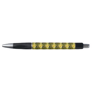 Yellow Rosebud Pen