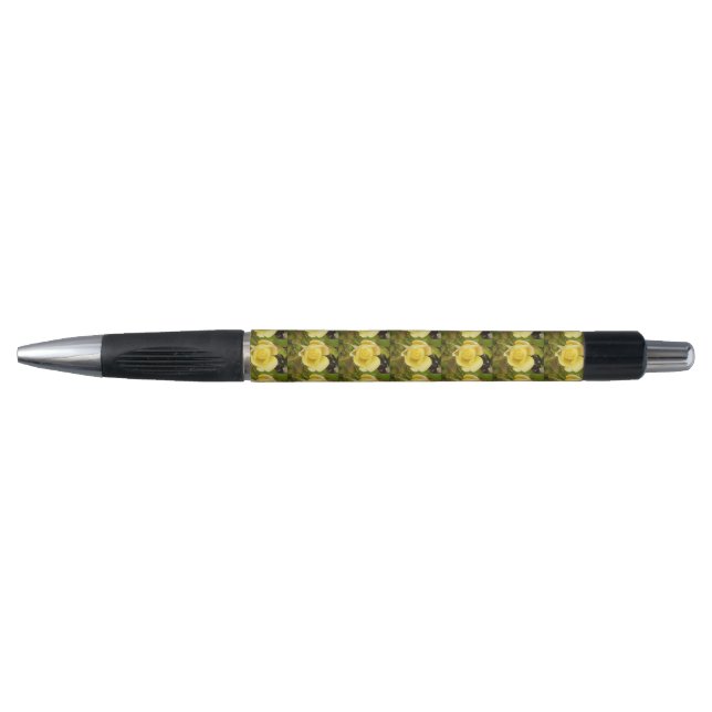 Yellow Rosebud Pen (Front)